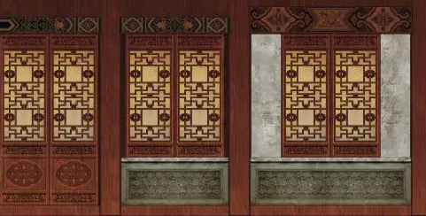 阿坝隔扇槛窗的基本构造和饰件